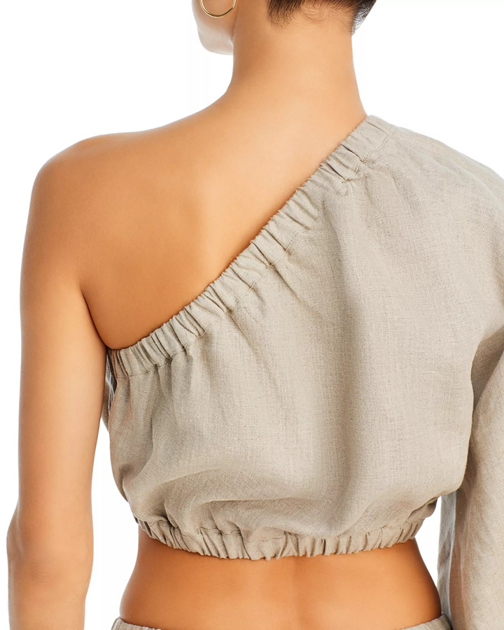 Faithfull the Brand Annato Linen Top MSRP $169