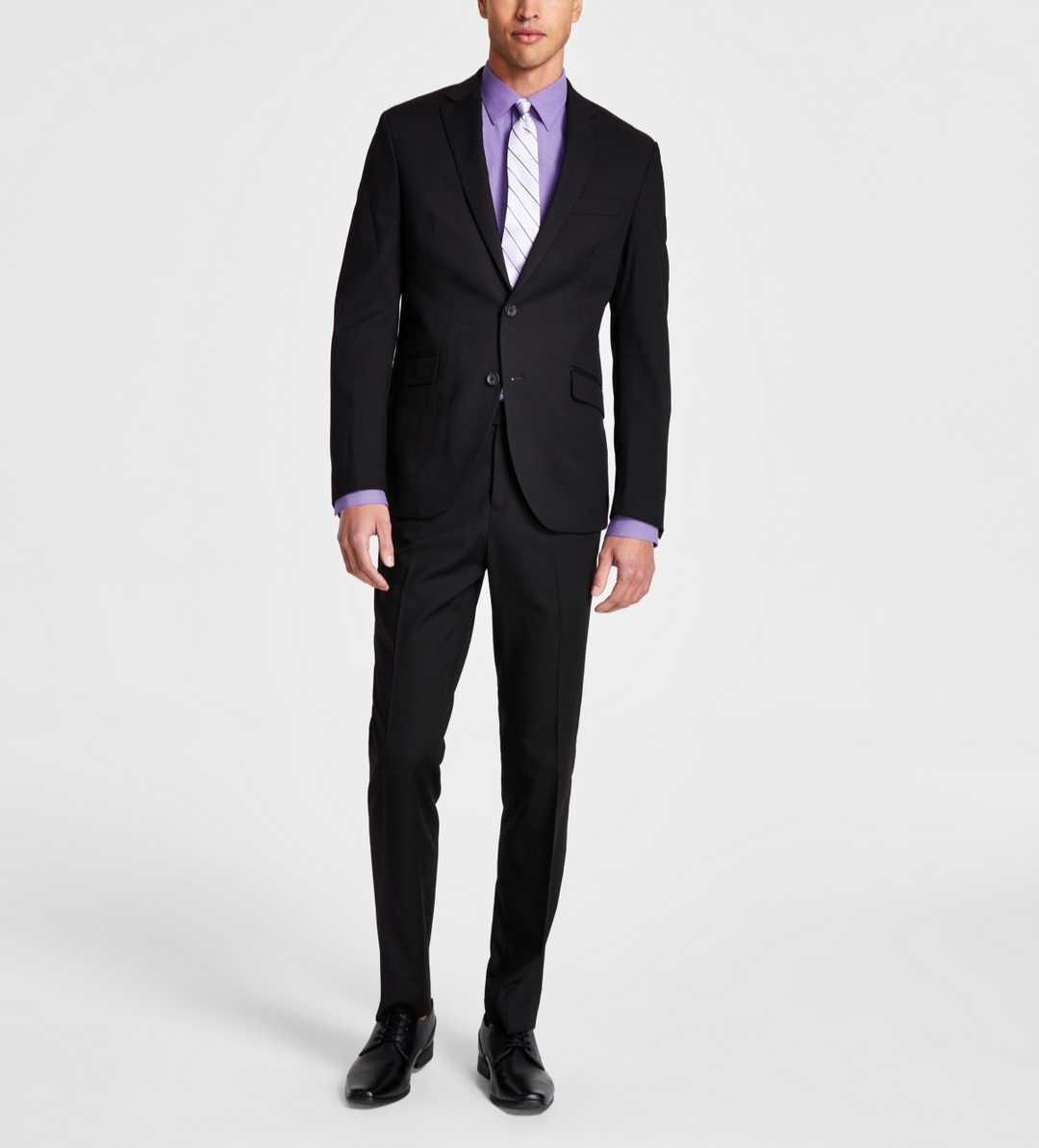 Kenneth Cole Reaction Ready Flex Slim-Fit Suit MSRP $395