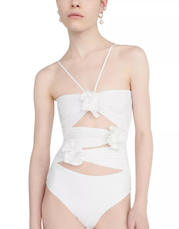 Maygel Coronel Trinitaria One Piece Swimsuit MSRP $360