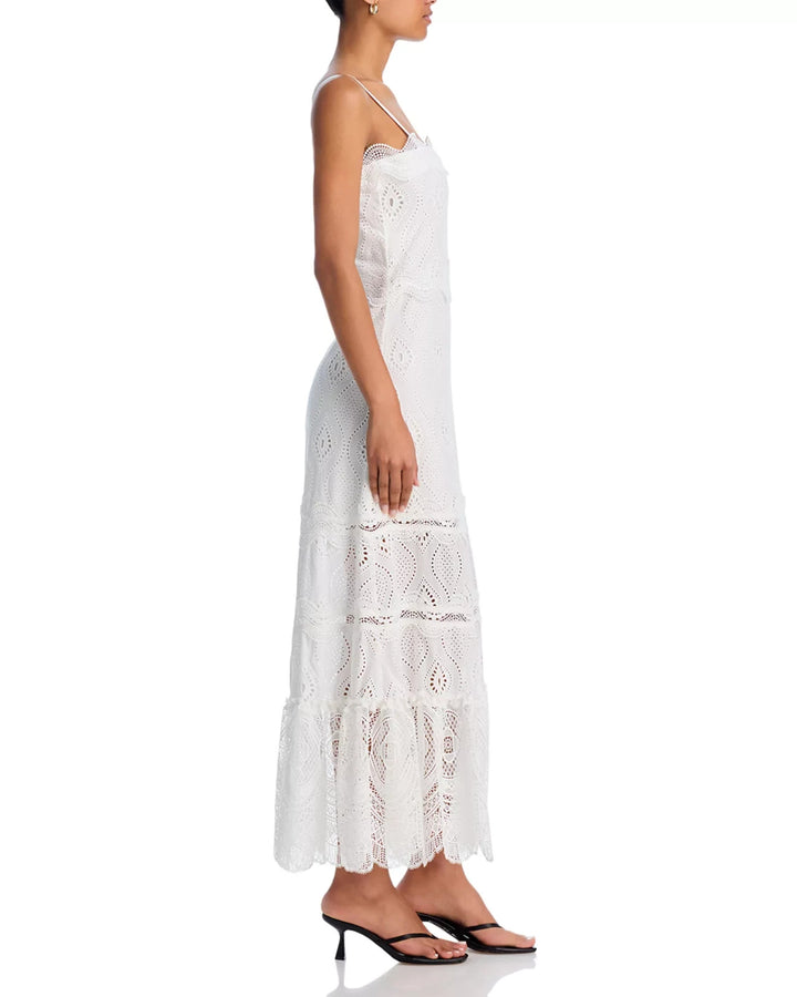 Waimari Selma Eyelet Maxi Dress MSRP $465