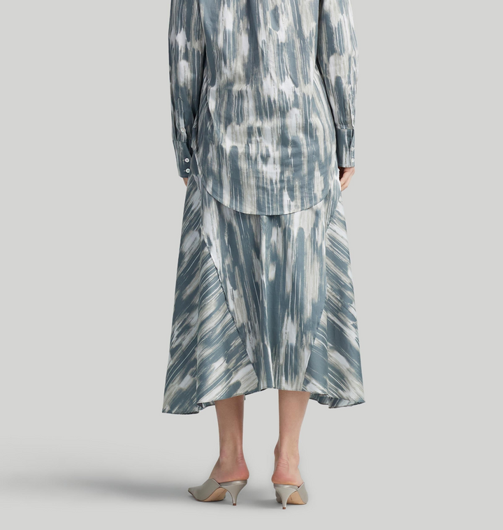 Altuzarra Kalliope Printed Midi Skirt MSRP $995