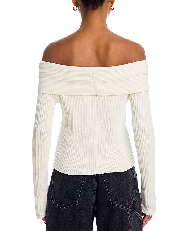 4th & Reckless Indi Ribbed Sweater MSRP $61