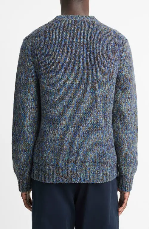 Vince Men's Homespun Marled Crew Neck Sweater MSRP $445
