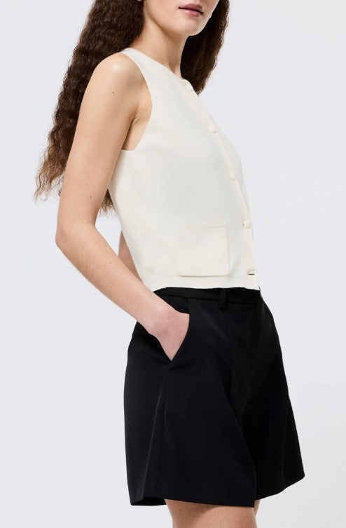 French Connection Cosysoft Knit Vest MSRP $98