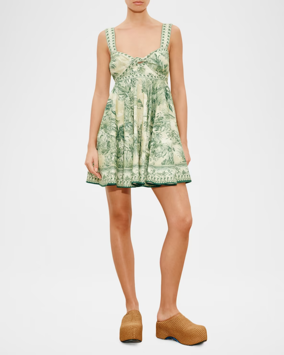 ALÉMAIS Sara Mini Twist Sundress MSRP $590