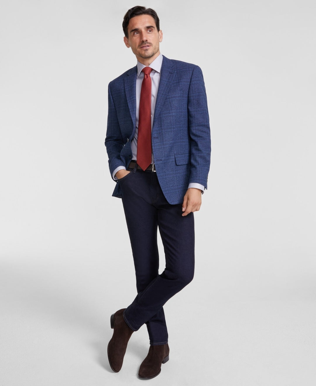 Michael Kors Men's Classic-Fit Pattern Sport Coat MSRP $295