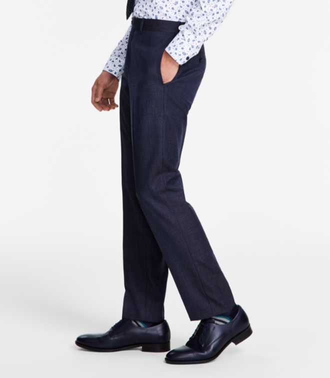 Tallia Slim-Fit Stretch Solid Suit Pants MSRP $175