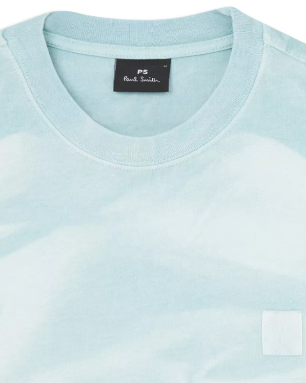 PS Paul Smith Cotton Tie Dyed Print Tee MSRP $125
