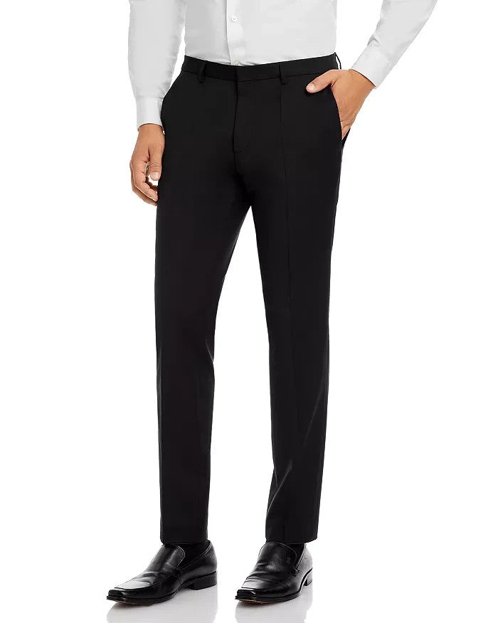 HUGO Boss Heston Flat Front Wool Dress Pants MSRP $198