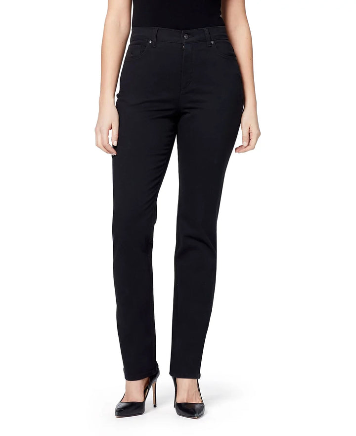 Gloria Vanderbilt Petite Short Amanda High Rise Straight-Leg Jeans MSRP $48