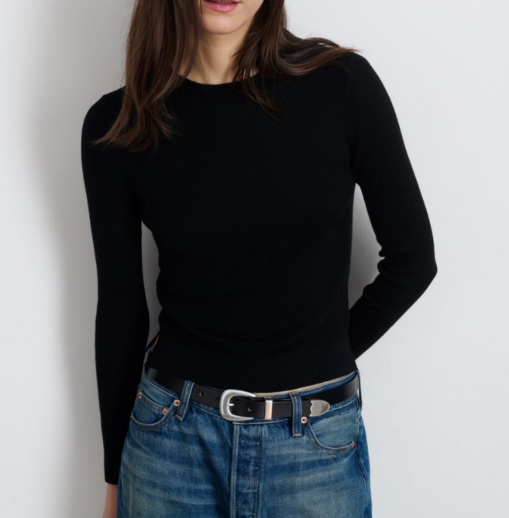 ALEX MILL Ava Crewneck Sweater MSRP $155