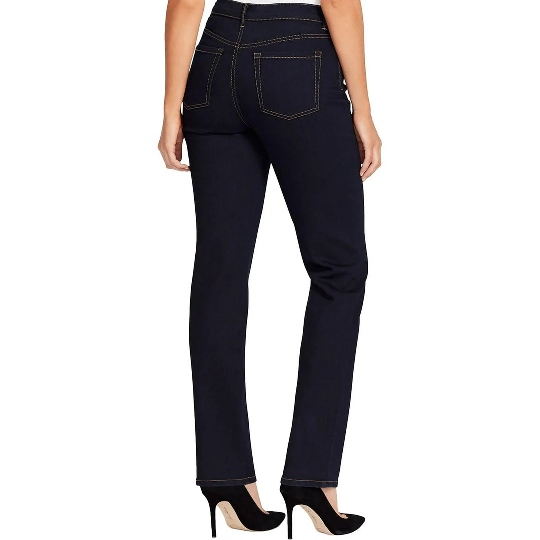 Gloria Vanderbilt Amanda Classic Rise Straight Leg Jeans MSRP $48