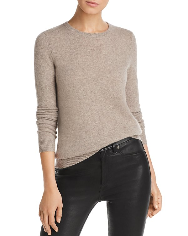 C by Bloomingdale's Cashmere Crewneck Sweater MSRP $178