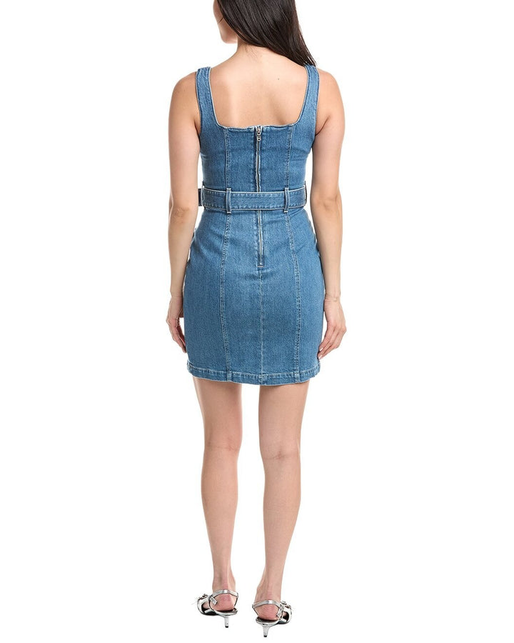 L'Agence Midy Button Front Tank Dress MSRP $515