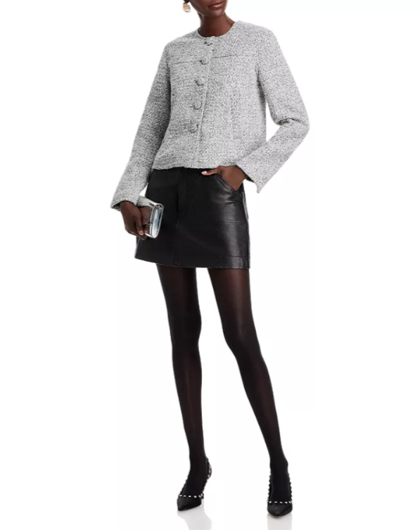Proenza Schouler White Label Lea Bouclé Jacket MSRP $750
