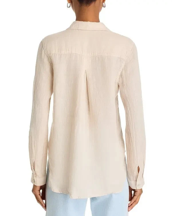 Bella Dahl Linen Button Pocket Shirt MSRP $152