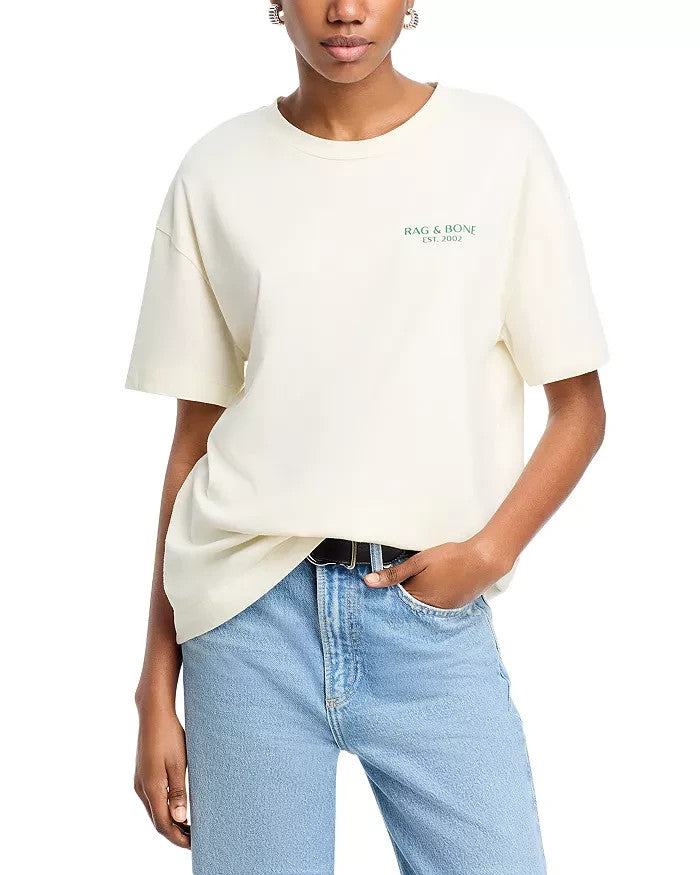 rag & bone Racquet Ball Boyfriend Tee MSRP $118