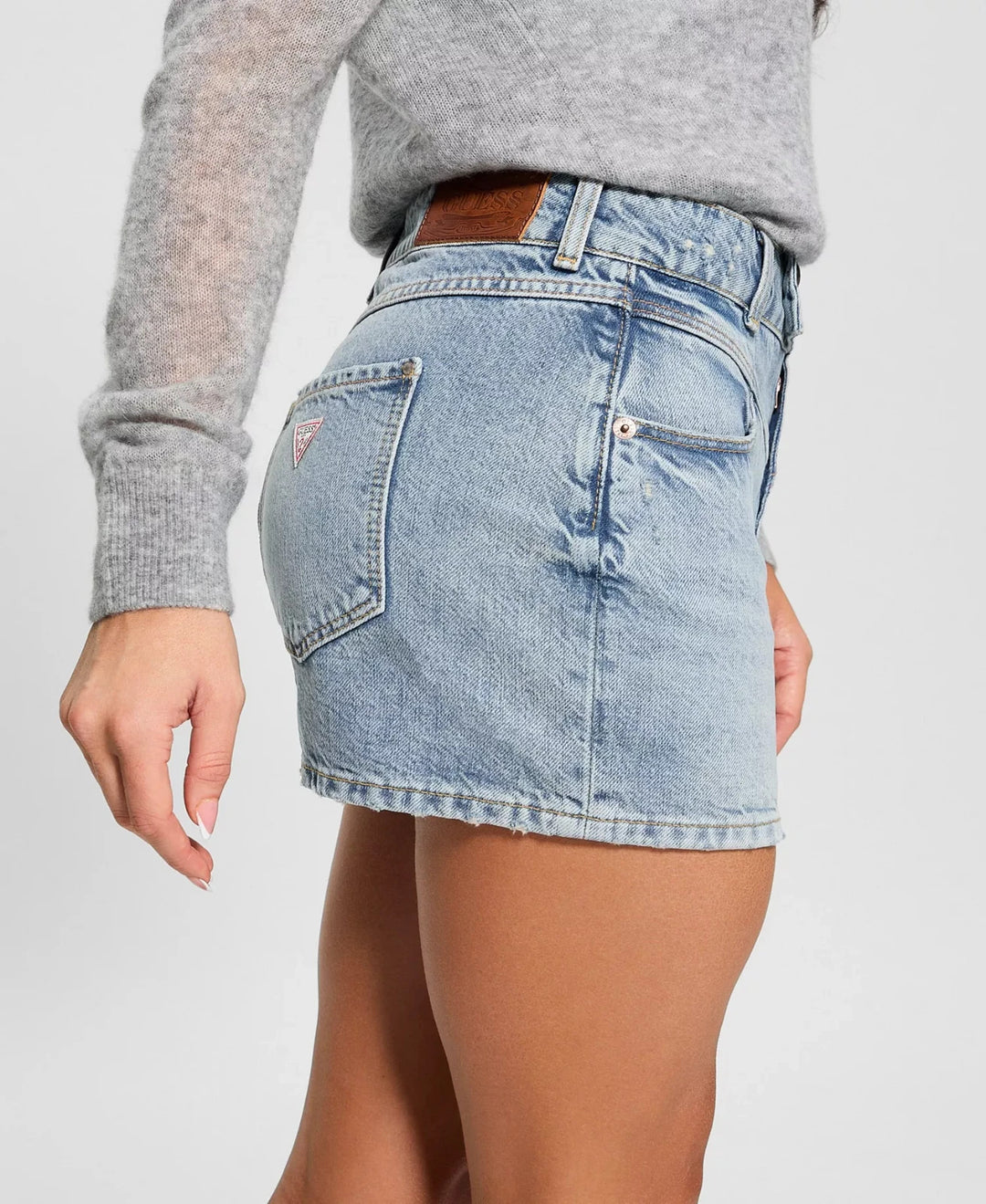 GUESS Nani Denim Mini Skirt MSRP $108