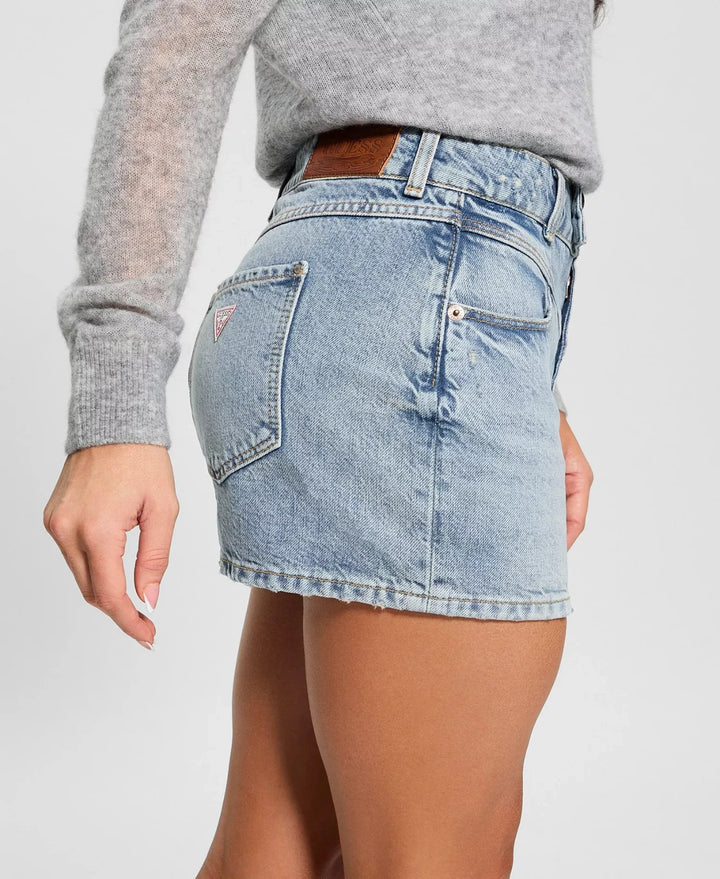 GUESS Nani Denim Mini Skirt MSRP $108