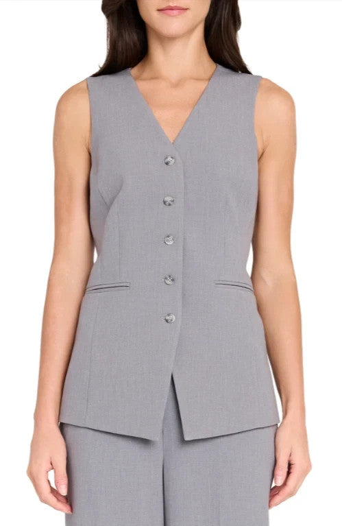 Tahari ASL Button Front Vest MSRP $99