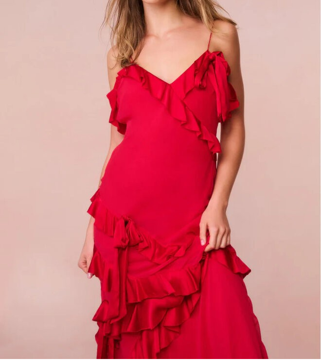 LoveShackFancy Rialto Dress MSRP $765