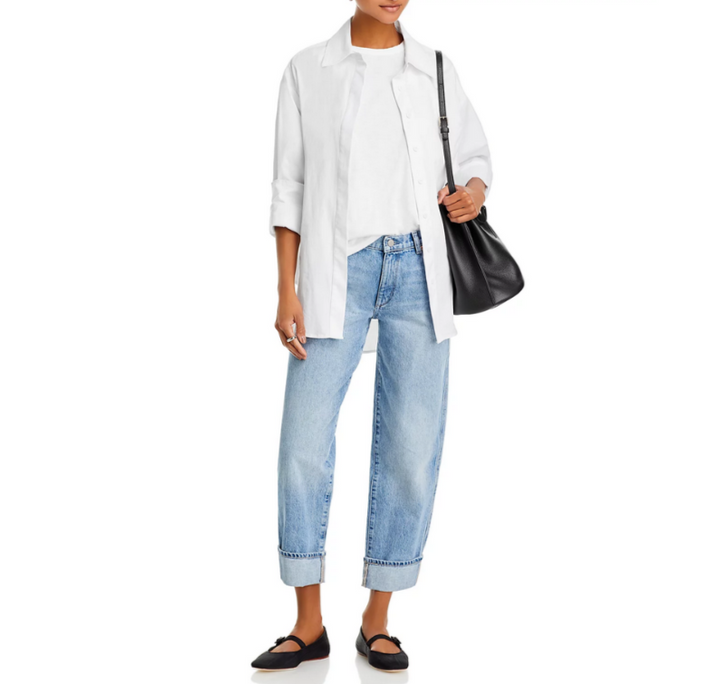 DL1961 Thea High Rise Boyfriend Relax Jeans MSRP $219