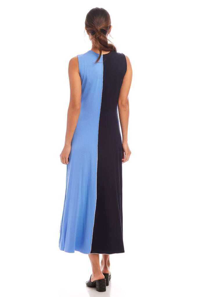 Karen Kane Color Blocked MIDI Dress MSRP $129