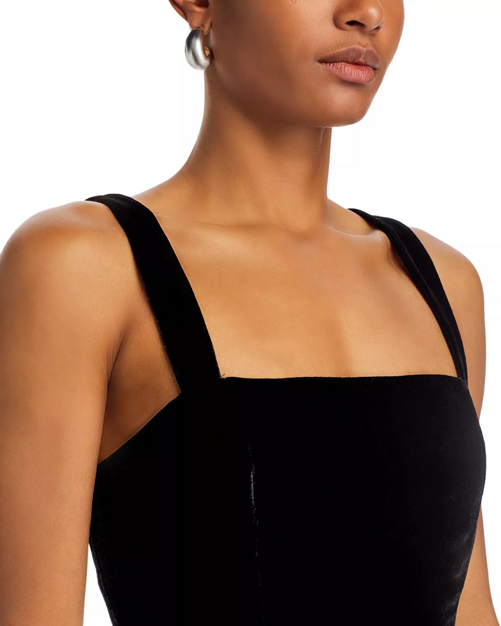 RHODE Georgina Color Blocked Midi Dress MSRP $495