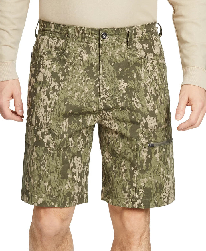 BASS OUTDOOR Pro-Cargo Ripstop Printed Cargo Shorts MSRP $65