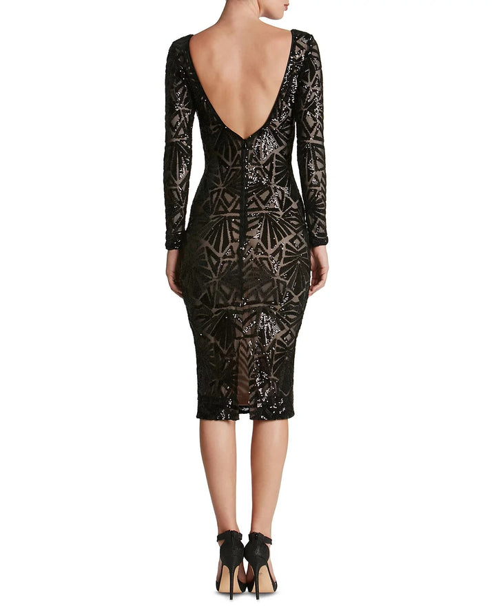 Dress the Population Emery Bodycon Dress MSRP $278
