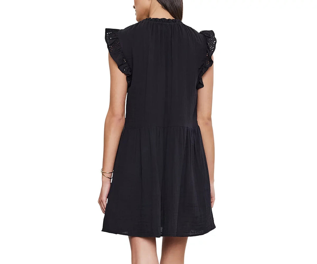 Velvet by Graham & Spencer Grace Ruffle Sleeve Mini Dress MSRP $219