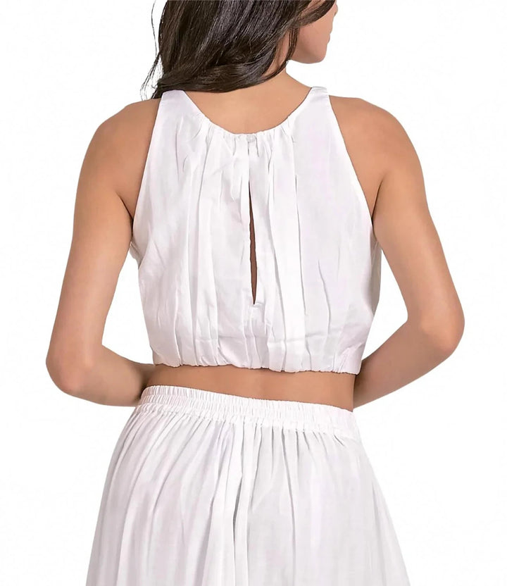 Elan Elastic Halter Top MSRP $59