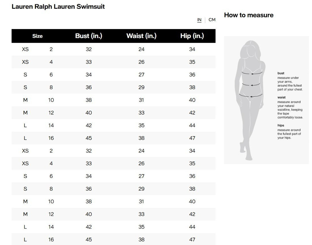 Lauren Ralph Lauren Ring Over The Shoulder One Piece Swimsuit MSRP $145