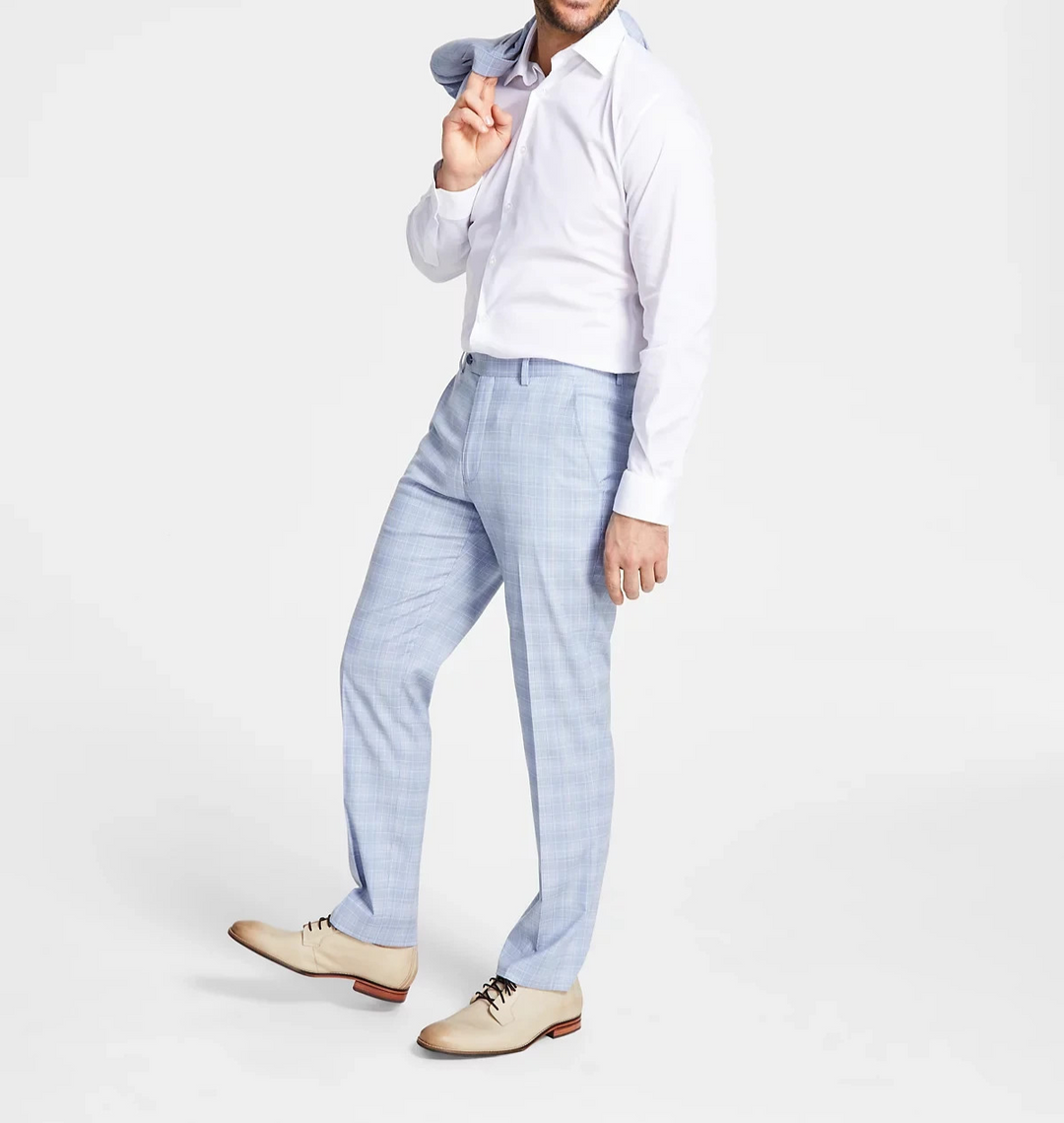 alfani slim fit dress pants Alfani Men's Slim-Fit Stretch Solid Suit Pants, Created for Macy's