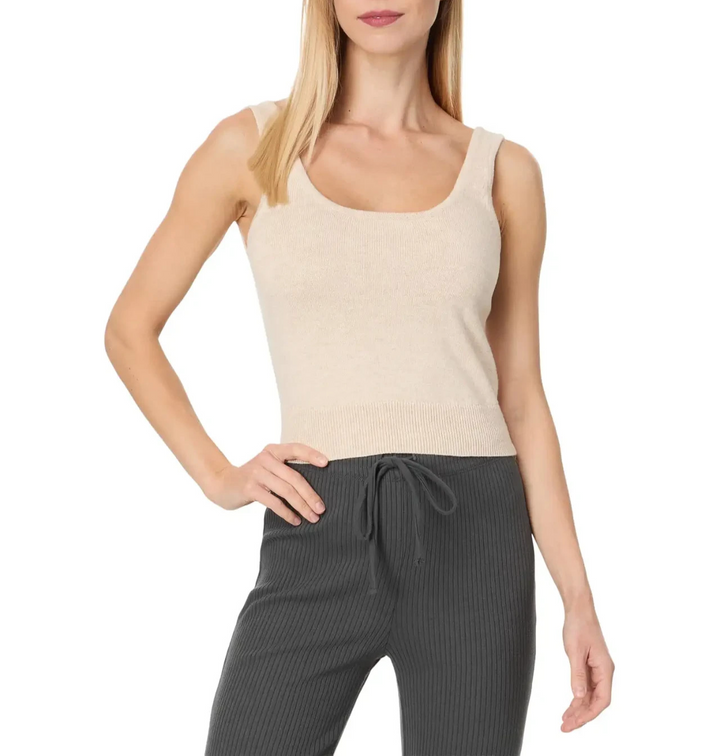 Eberjey Recycled Sweater Tank Top MSRP $88