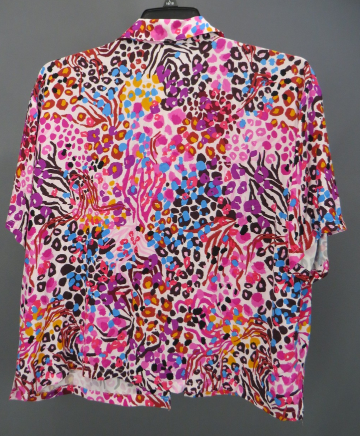 Jessica Simpson Button-Up Shirt Cover Up