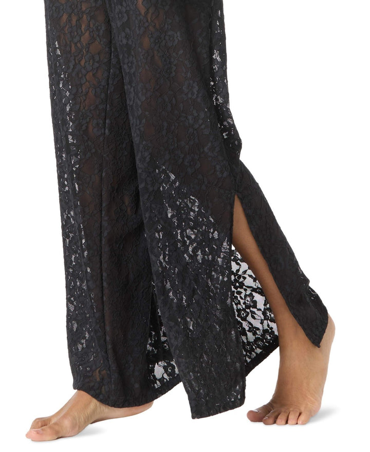 MICHAEL Michael Kors Lace Wide-Leg Cover-Up Pants MSRP $130