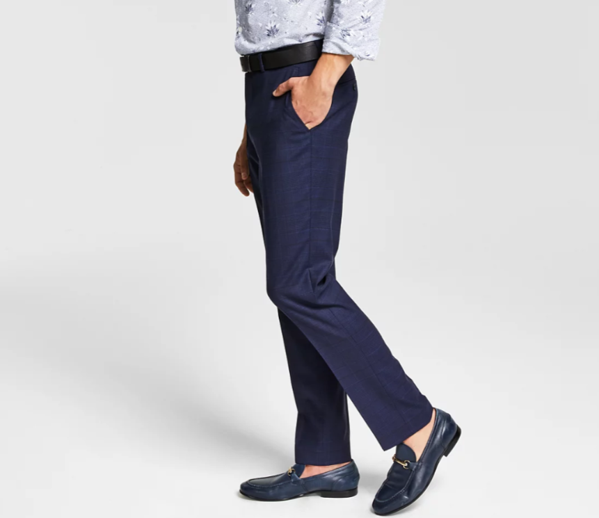 Bar III Slim-Fit Wool-Blend Suit Pants MSRP $175