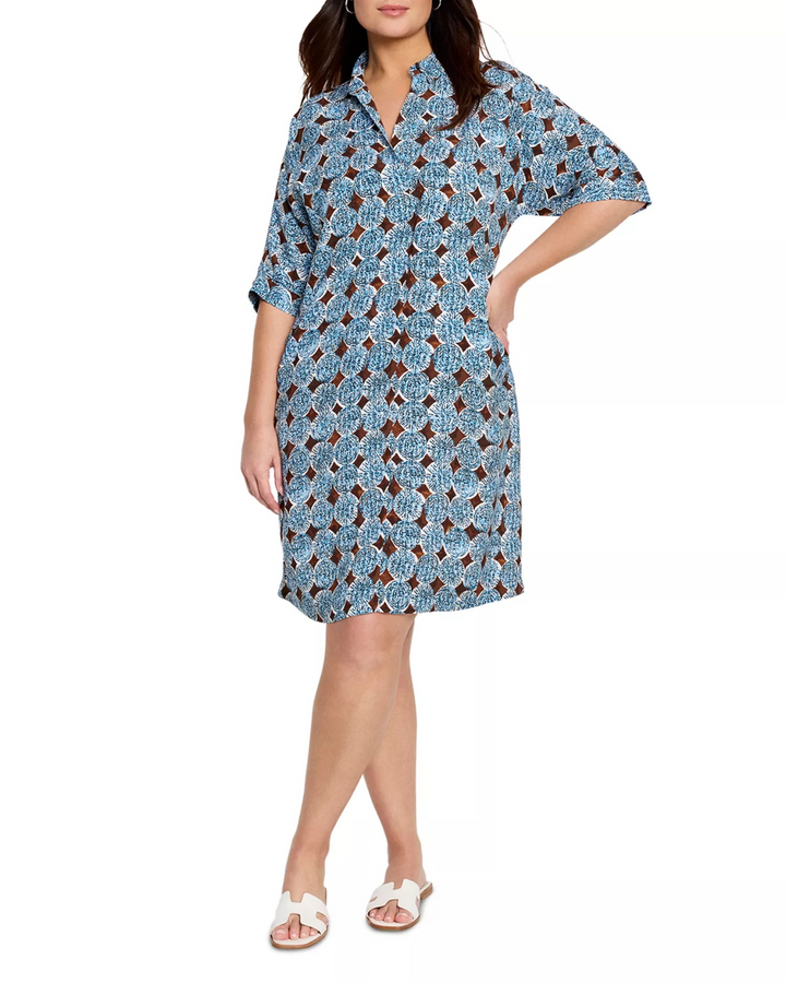 Nic+Zoe Plus Sand Dollar Devon Dress MSRP $198
