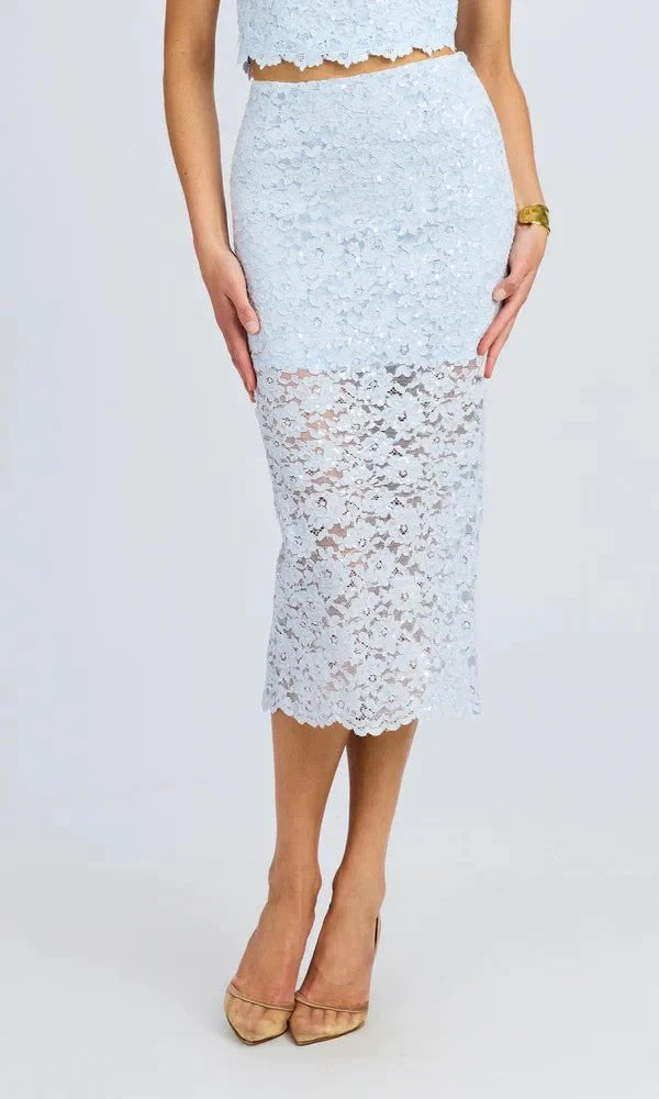 Generation Love Rave Sequin Lace Skirt MSRP $235