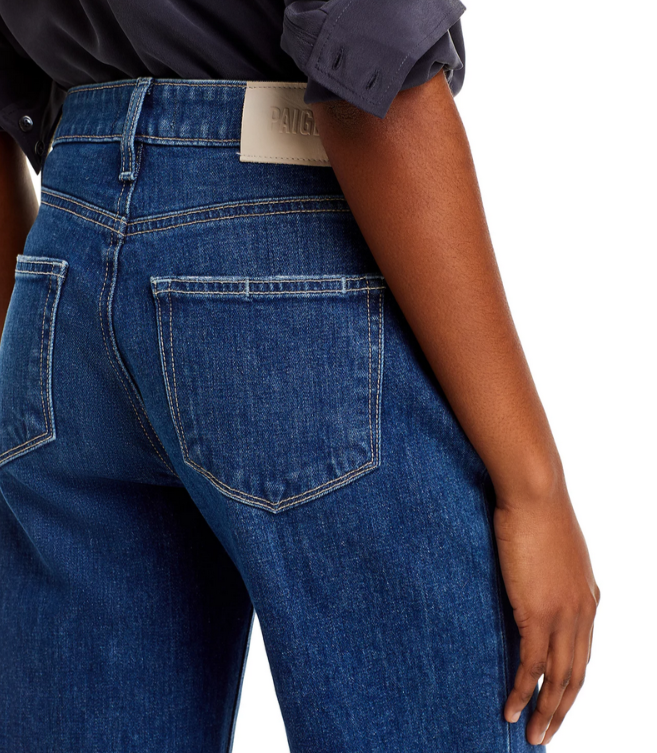PAIGE Leenah Ankle Raw Hem Jeans MSRP $249
