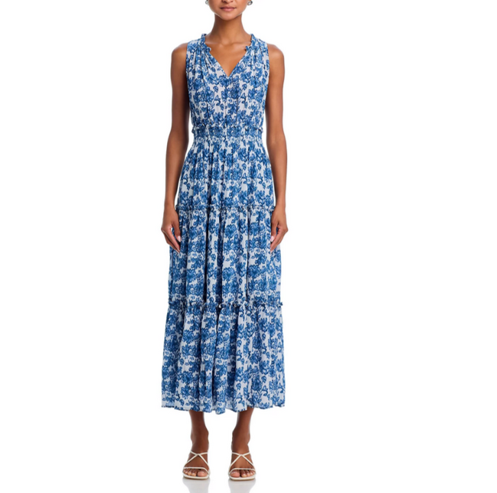 Rails Loulou Floral Tired Maxi Dress MSRP $258