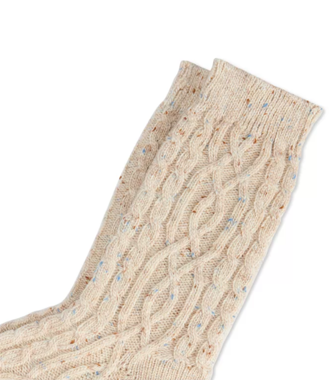 Polo Ralph Lauren Donegal Aaron Cable Knit Socks MSRP $35