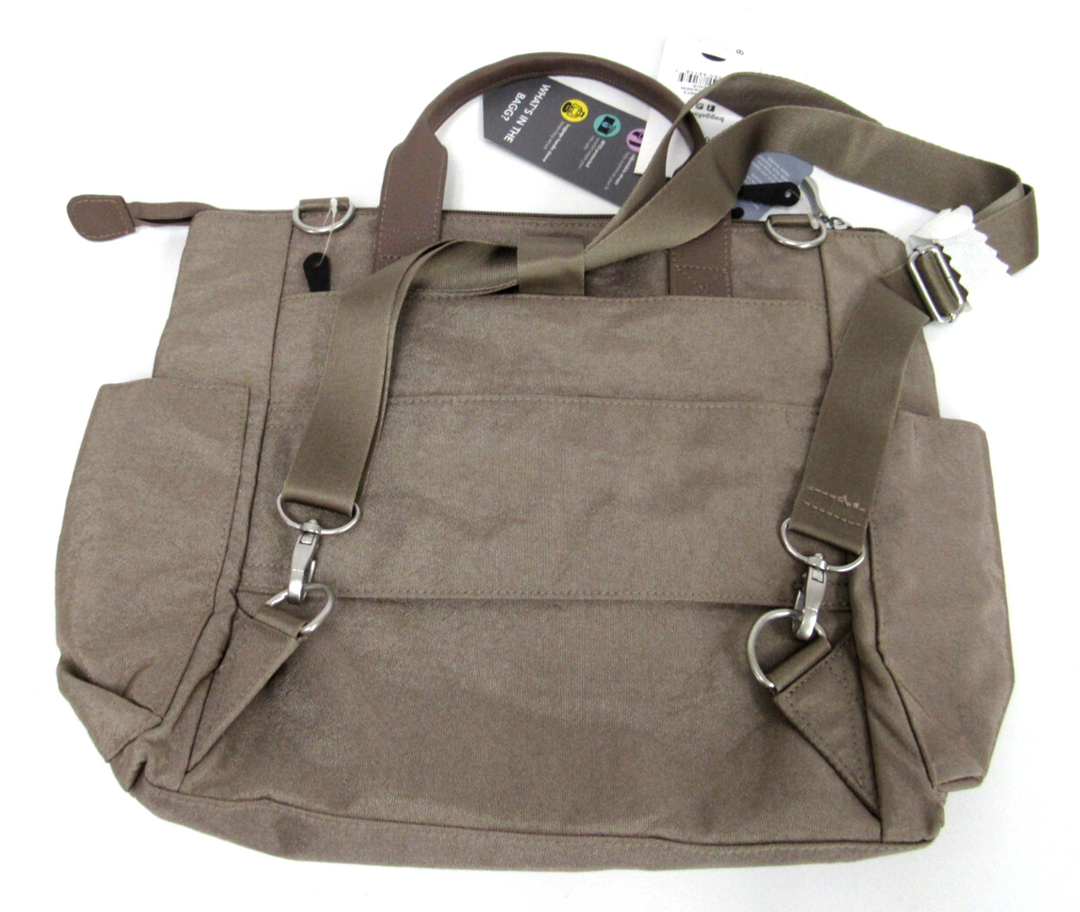 Baggallini 3-in-1 Convertible Backpack with Rfid Phone Wristlet MSRP $130