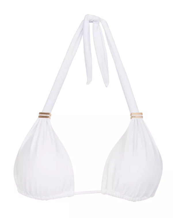 ViX Paula Hermanny Bia Tube Halter Bikini Top MSRP $118
