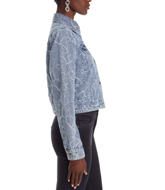 Ramy Brook Hoff Denim Jacket MSRP $445