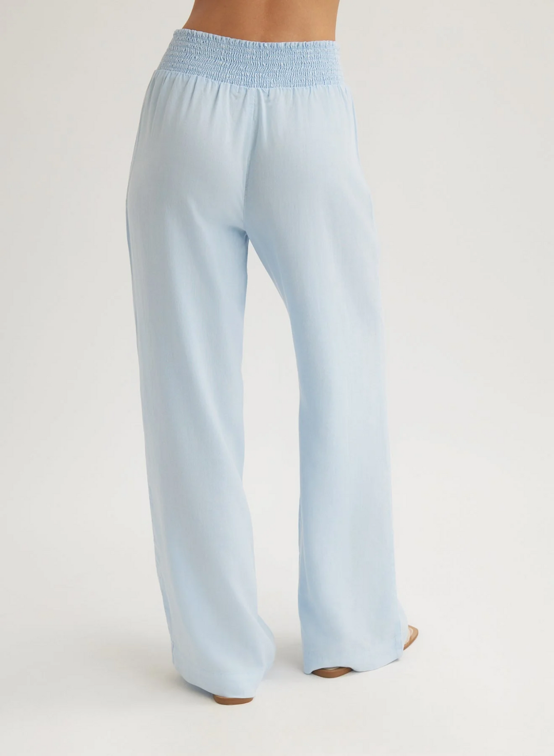 Bella Dahl Smocked Wide Leg Pants MSRP $150