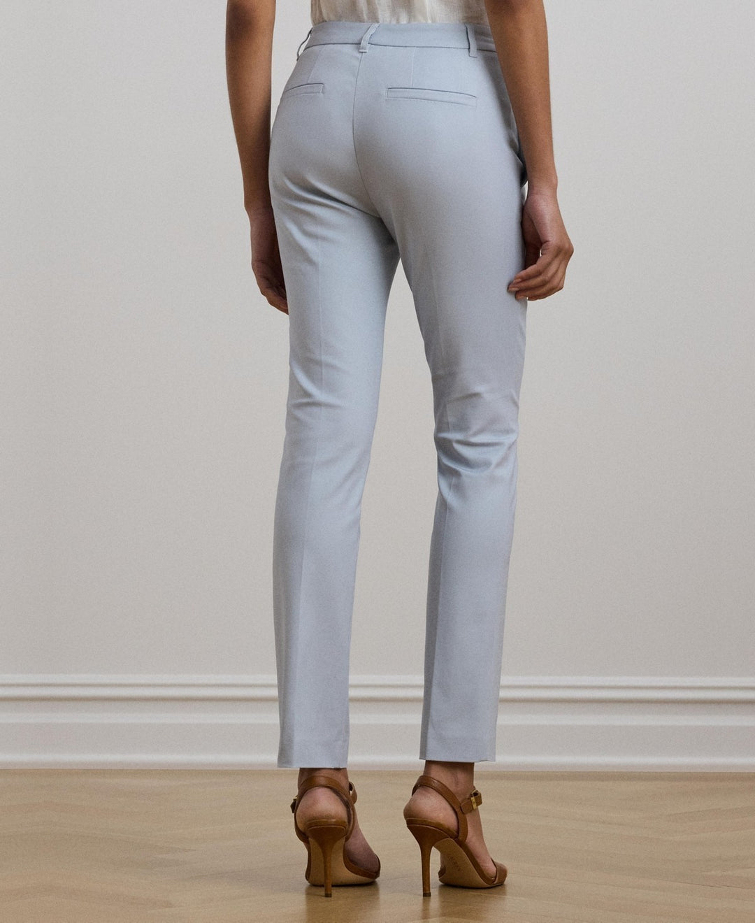 Lauren Ralph Lauren Double-Faced Stretch Cotton Pant MSRP $145