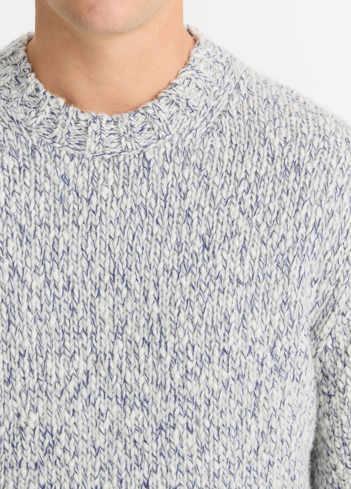 Vince Men's Mottled Marl Wool-Blend Sweater MSRP $395