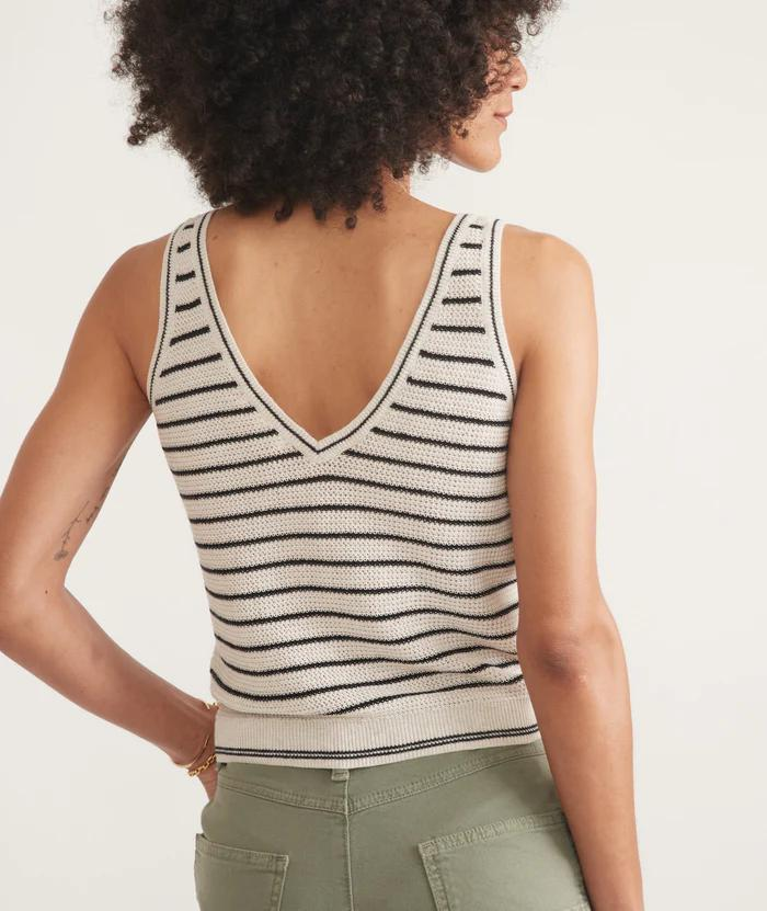 Marine Layer Finley Sweater Tank Top MSRP $98